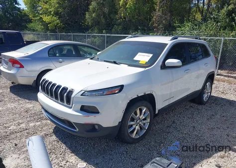 2016 Jeep Cherokee Limited from USA, damaged, VIN 1C4PJLDB8GW127157